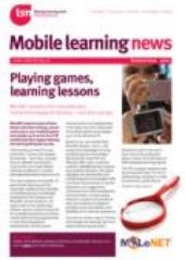 News Article Image: Mobile Learning News - Summer 2010
